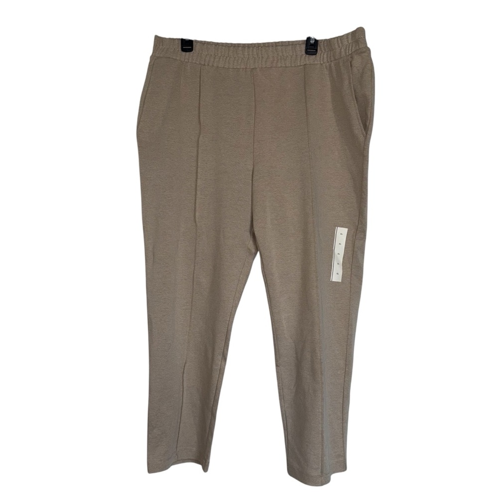 A New Day Tan Pull On Stretch Ponte Pant